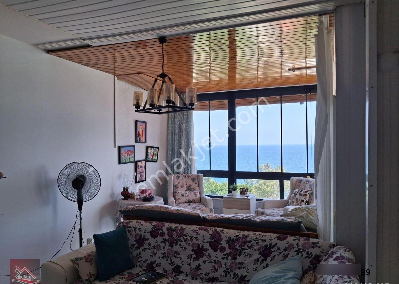 Yapraklı Koy'da Önü Asla Kapanmayacak Panoramik Deniz Manzaralı 1+1! - Görsel 7