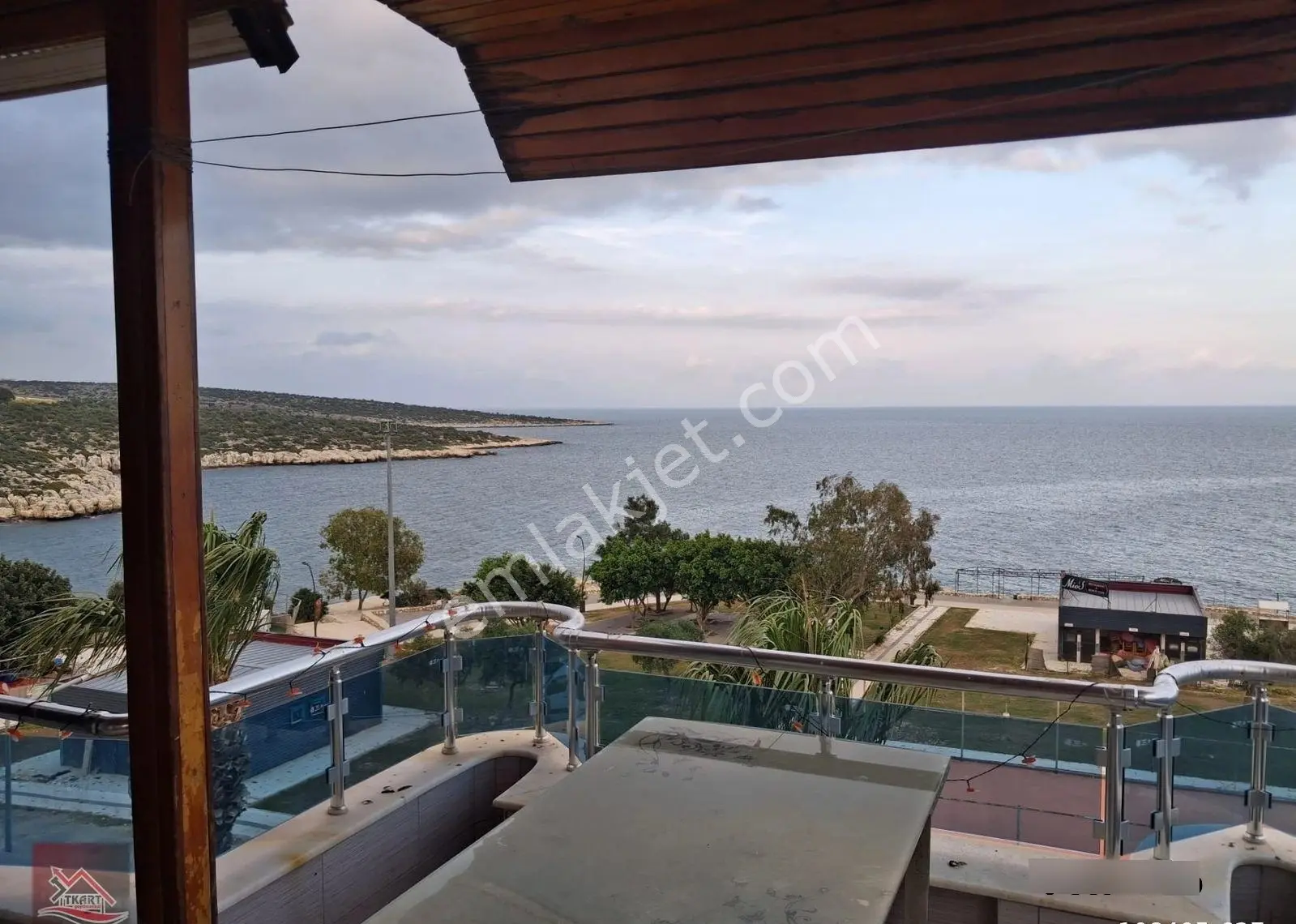 Yapraklı Koy'da Önü Asla Kapanmayacak Panoramik Deniz Manzaralı 1+1! - Görsel 5
