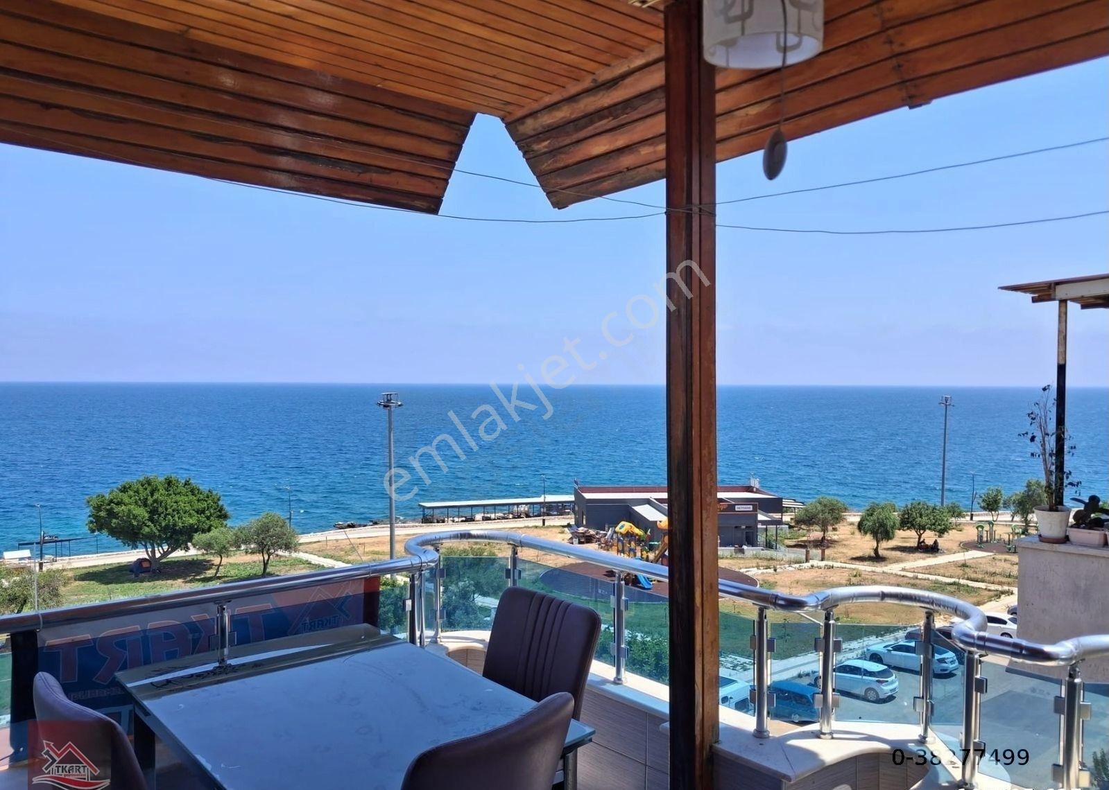 Yapraklı Koy'da Önü Asla Kapanmayacak Panoramik Deniz Manzaralı 1+1! - Görsel 12