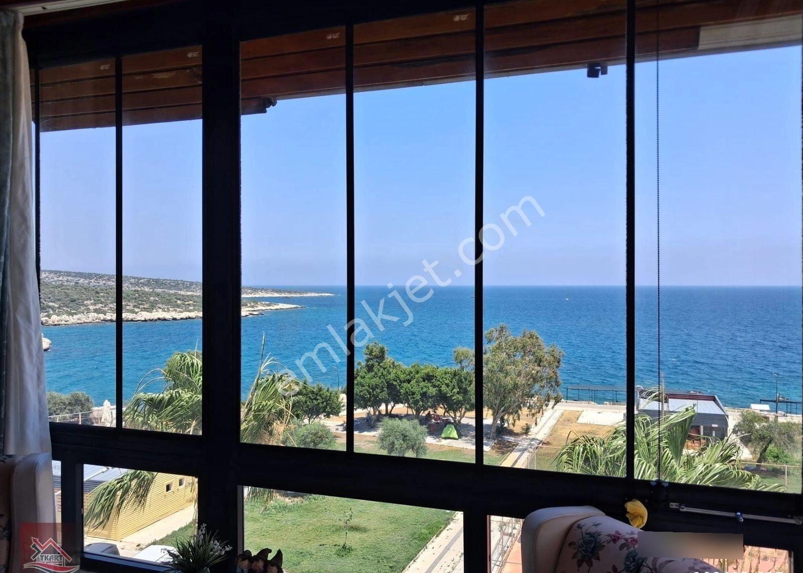 Yapraklı Koy'da Önü Asla Kapanmayacak Panoramik Deniz Manzaralı 1+1! - Görsel 22