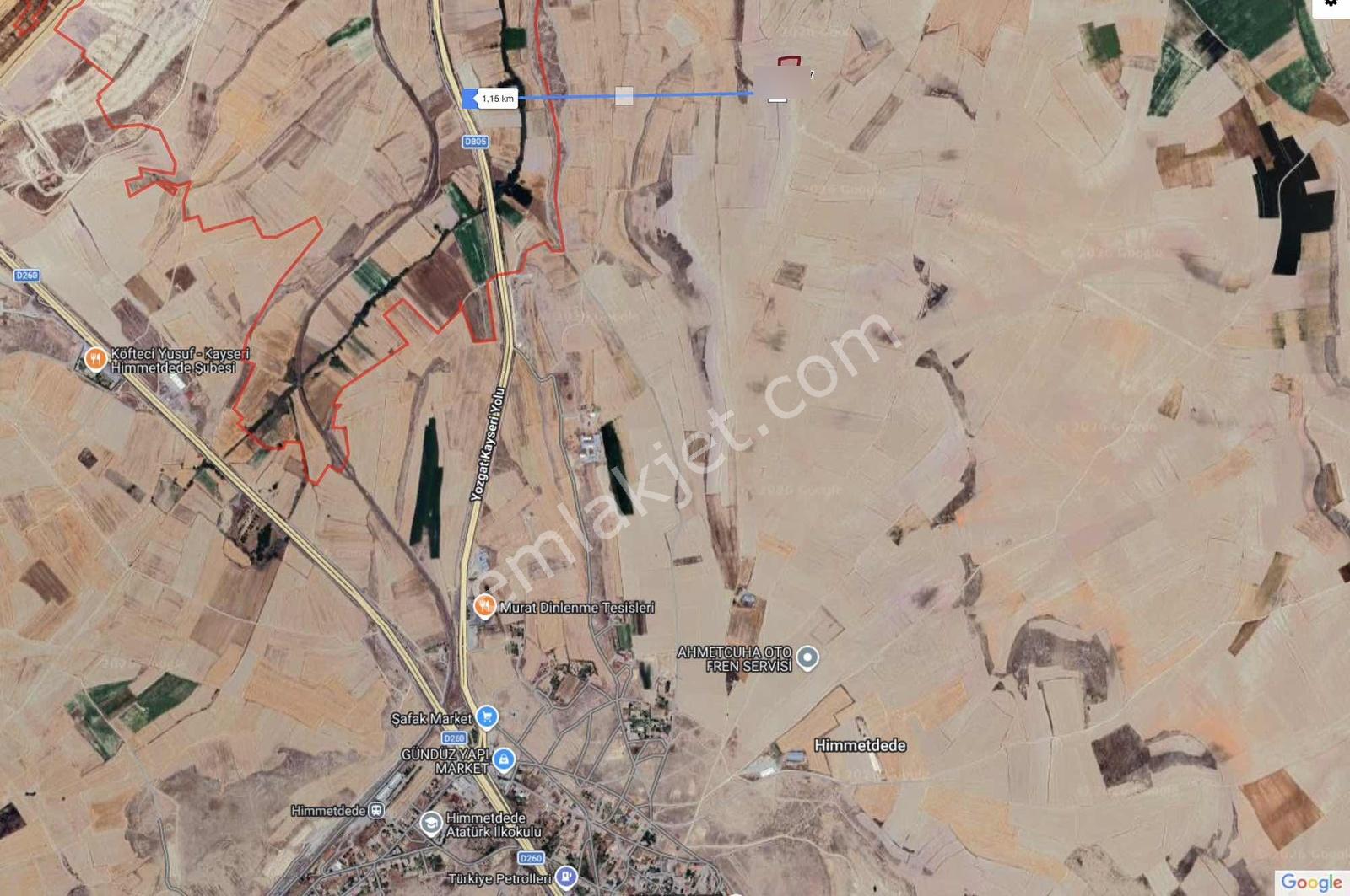 Himmetdede Yatırımlık İmara Yakın Satılık 8.614 M2 Tarla - Görsel 2