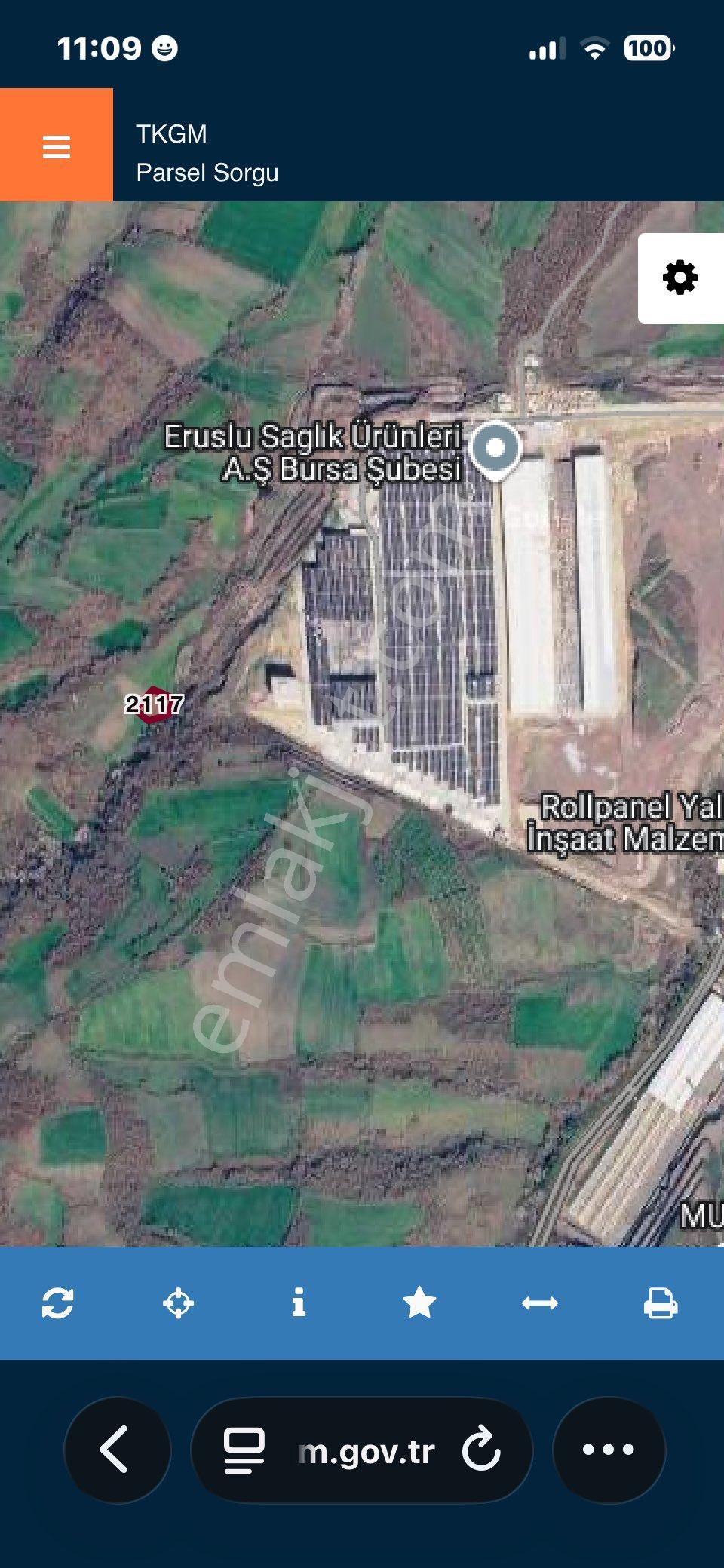 Bursa Mustafakemalpaşa Güllüce Mahallesi’nde Satılık 908 M² Yatırımlık Tarla - Görsel 3