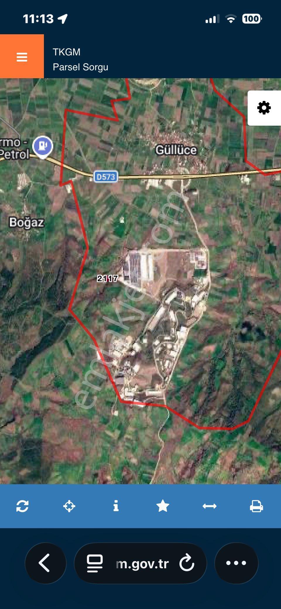 Bursa Mustafakemalpaşa Güllüce Mahallesi’nde Satılık 908 M² Yatırımlık Tarla - Görsel 2