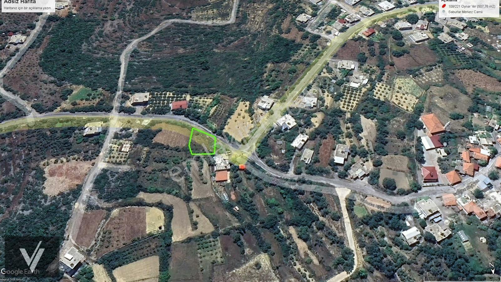 Alanya Saburlar'da 508 M² Oynar Yer Mevkii Yatırım - Görsel 8