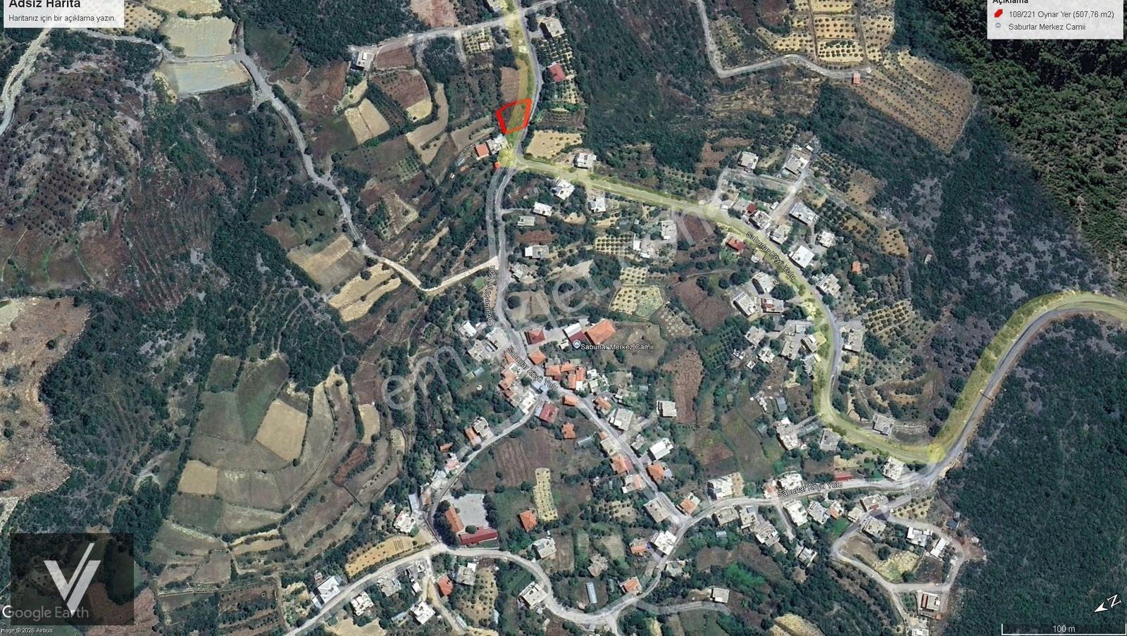 Alanya Saburlar'da 508 M² Oynar Yer Mevkii Yatırım - Görsel 6