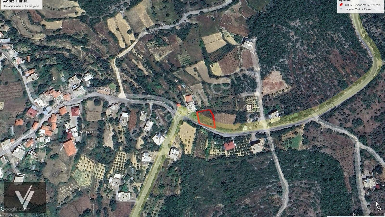 Alanya Saburlar'da 508 M² Oynar Yer Mevkii Yatırım - Görsel 7