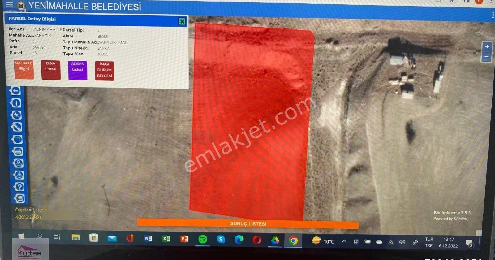 Yenimahalle Yakacık Hurdacılar Sitesi 1150 M2 İmarlı Arsa Canay Gayrimenkulden - Görsel 13