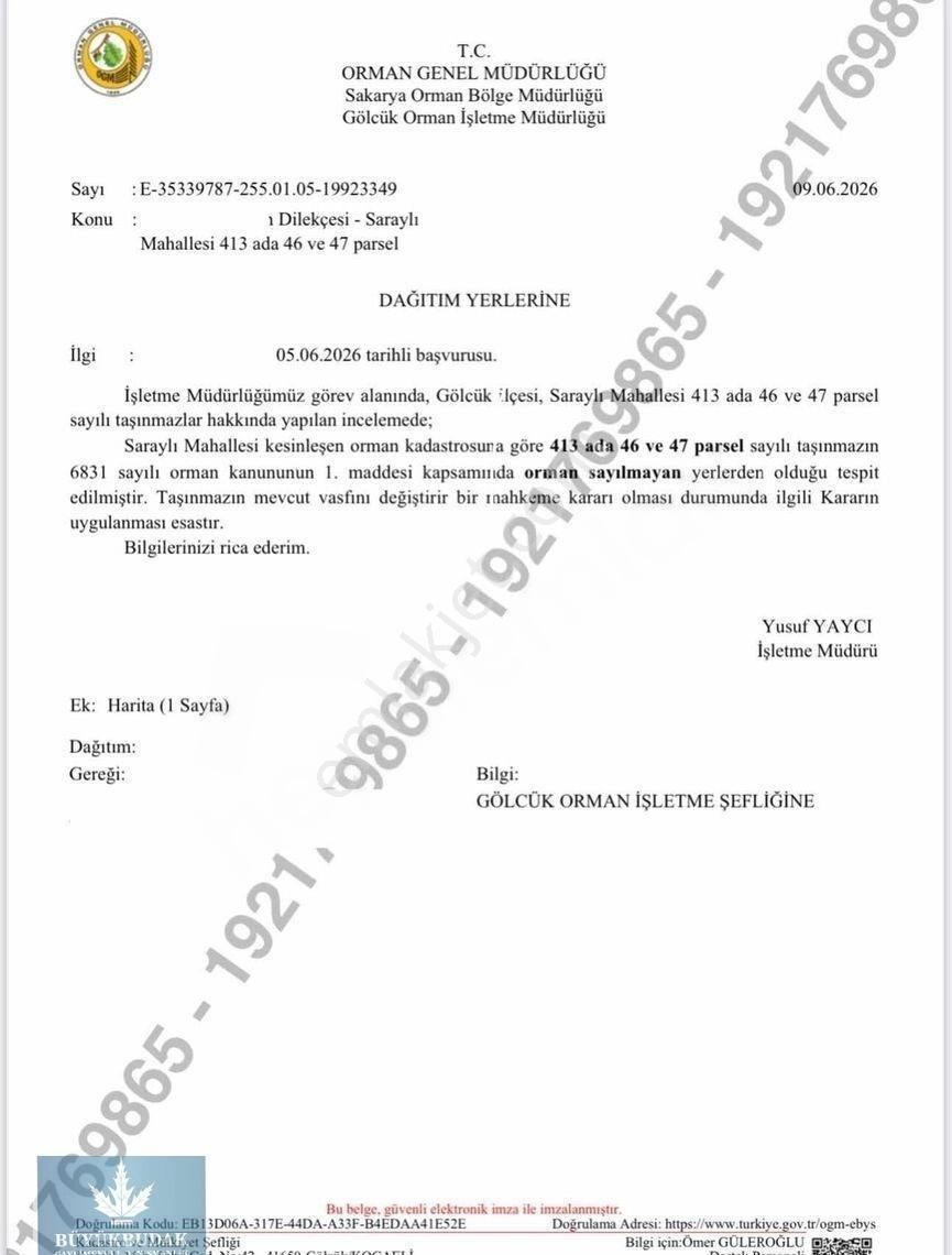 Saraylı Sivritepede Satılık Deniz Manzaralı Arsa - Görsel 2
