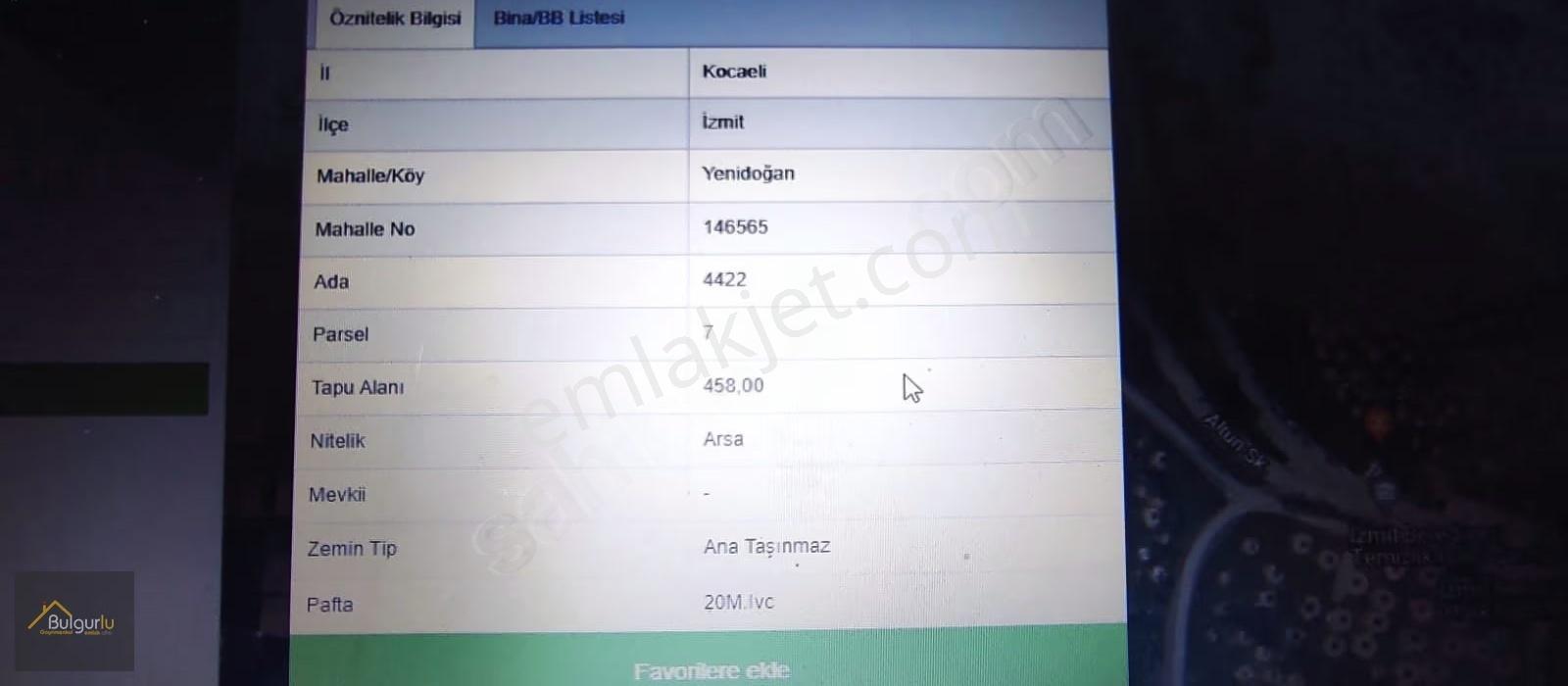 İzmit Yenidoğan'da Manzaralı İmarlı Arsa. - Görsel 12