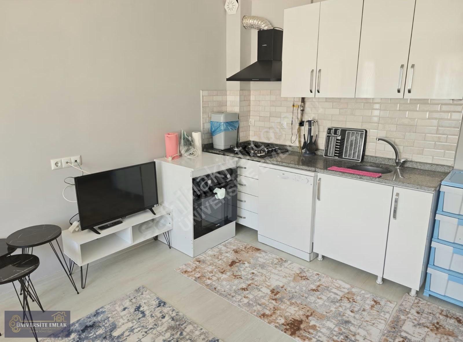 Düzce Üniversitesi 50 Mt Eşyalı Balkon Manzara 1+1 Kiralik Daire - Görsel 15