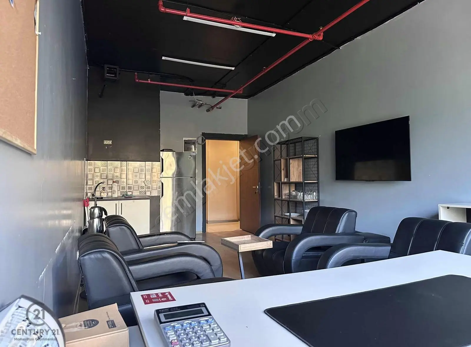 Dap Vadisi S Ofis'te Prestijli Konumda Eşyalı Kiralık 1+0 Ofis - Görsel 3