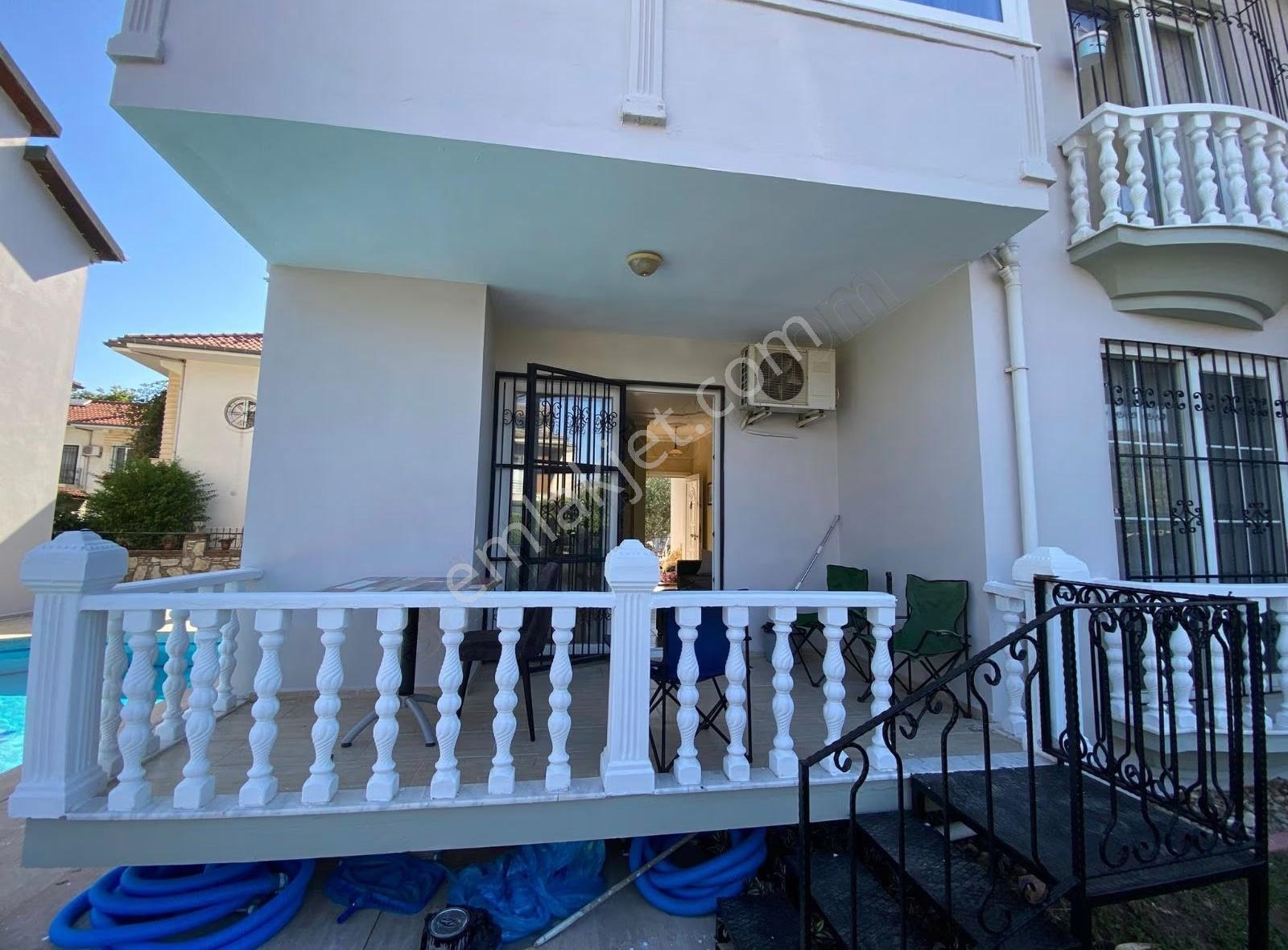 Fethiye Çalış'da Müstakil Girşli Havuzlu-eşyalı 2+1 Daire Kiralk - Görsel 13