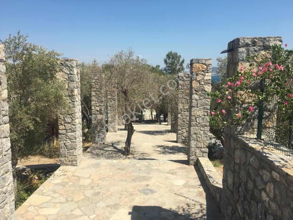 Denize Sıfır İassos Tatil Sitesinde Manzaralı Dubleks - Görsel 35