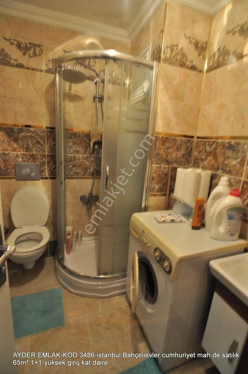İstanbul Bahçelievler Cumhuriyet Mah De Satılık 65m² 1+1-yüksek Giriş Kat Daire - Görsel 4