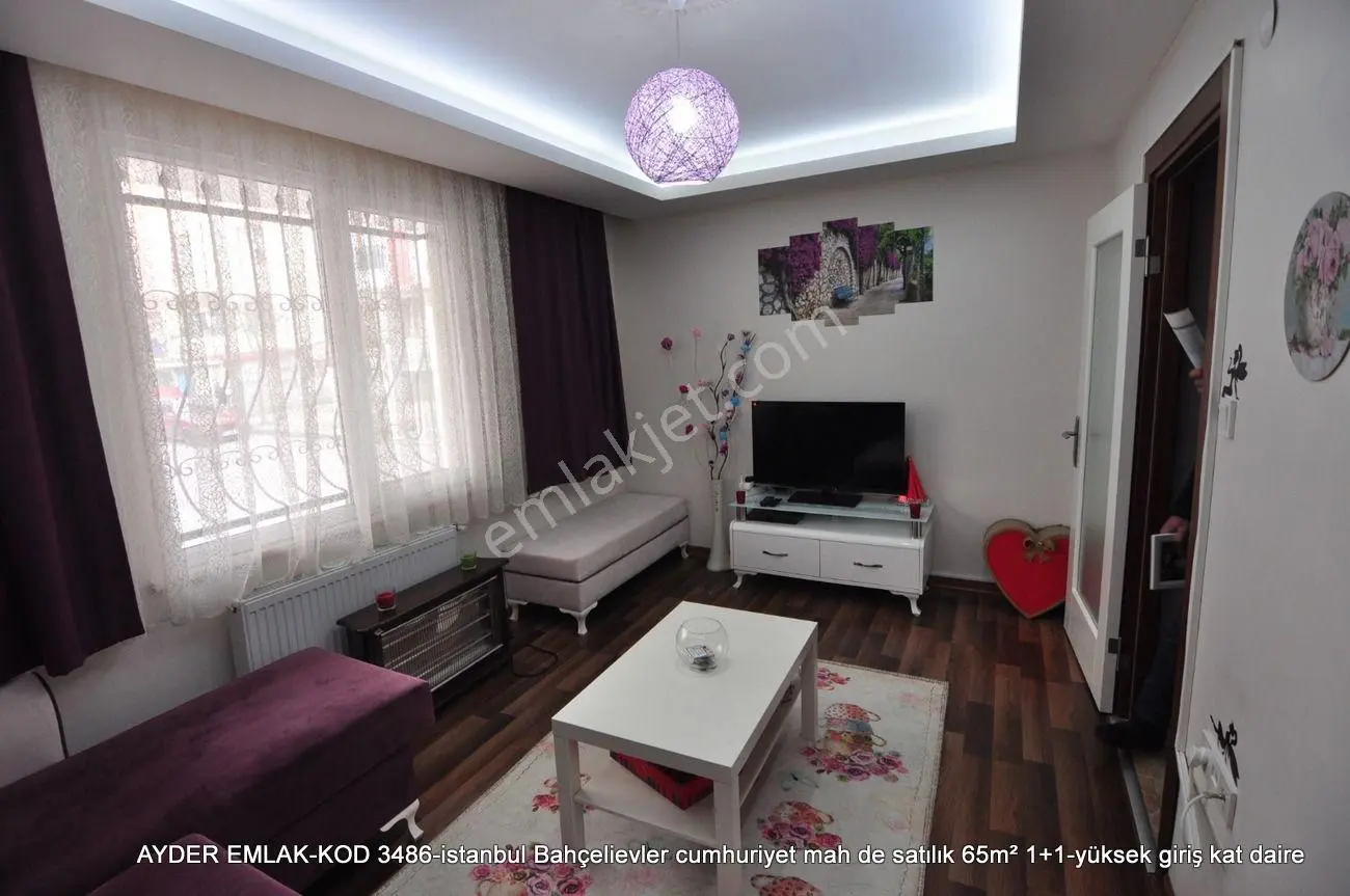 İstanbul Bahçelievler Cumhuriyet Mah De Satılık 65m² 1+1-yüksek Giriş Kat Daire - Görsel 5