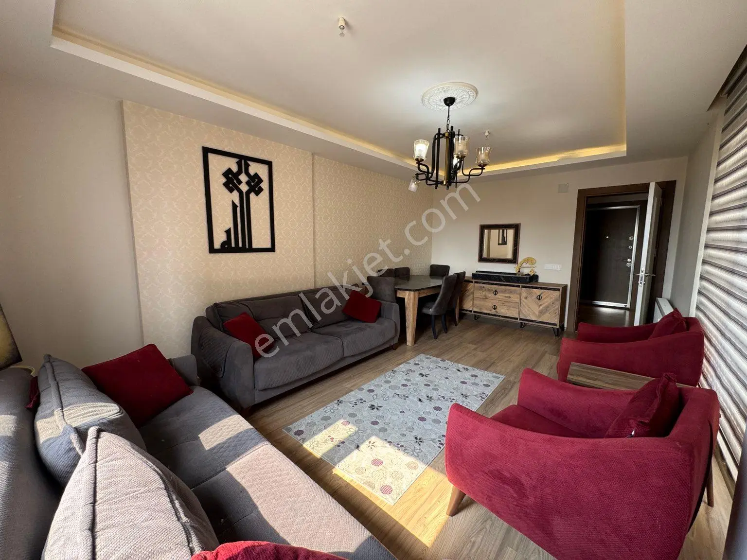Saymax'tan Yüzüncüyılda Full Sosyal Donatılı Sitede Ultralüks 3+1 Full Eşyalı Kiralık Daire! - Görsel 20