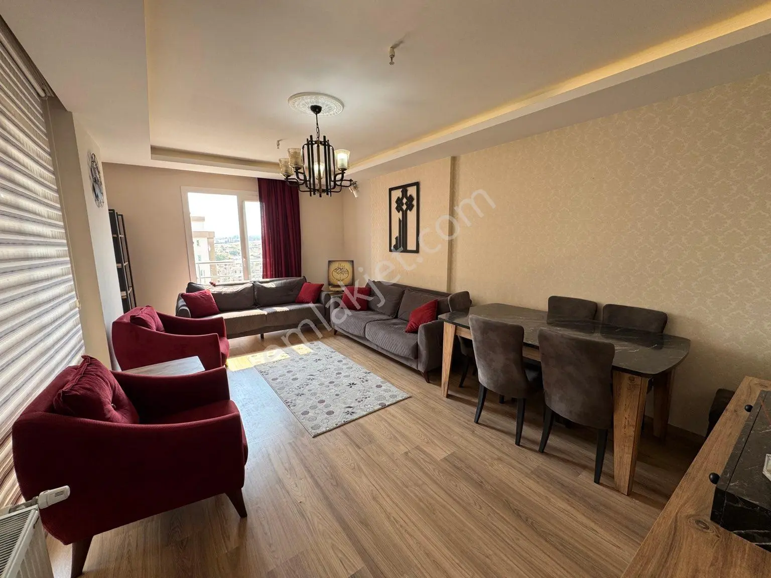Saymax'tan Yüzüncüyılda Full Sosyal Donatılı Sitede Ultralüks 3+1 Full Eşyalı Kiralık Daire! - Görsel 21