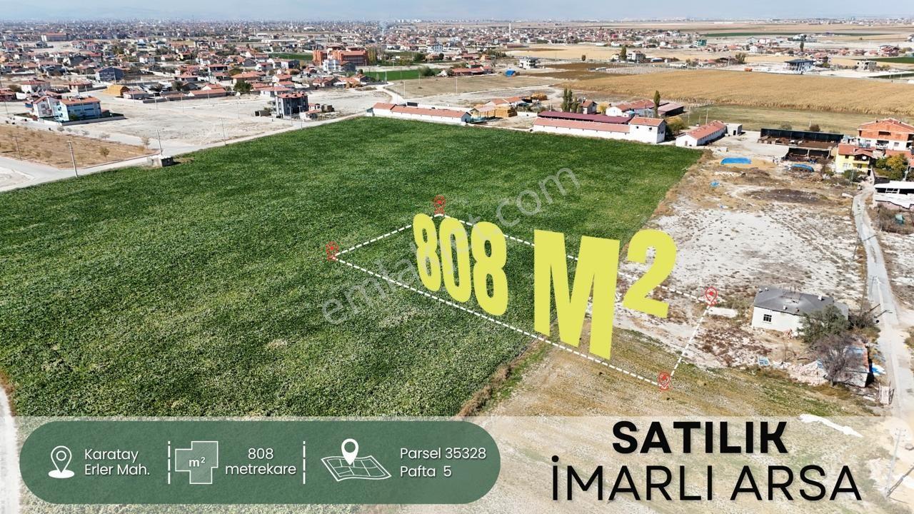 Saraçoğlu Caddesine Yakın Konumda 808 Metrekare Konut İmarlı Arsa