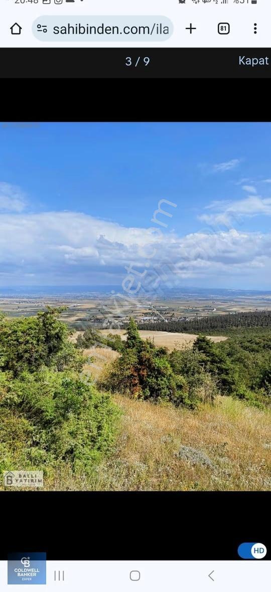 Bursa İznik Gölü Manzaralı Tek Tapu 40.000 M2 Arsa - Görsel 6