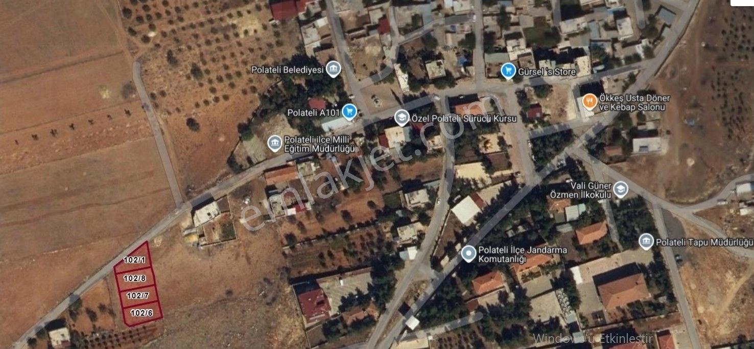 Uyaran 79 Gayrimenkulden Polateli Güldüzü Satılık 1406,91 M2arsa - Görsel 4