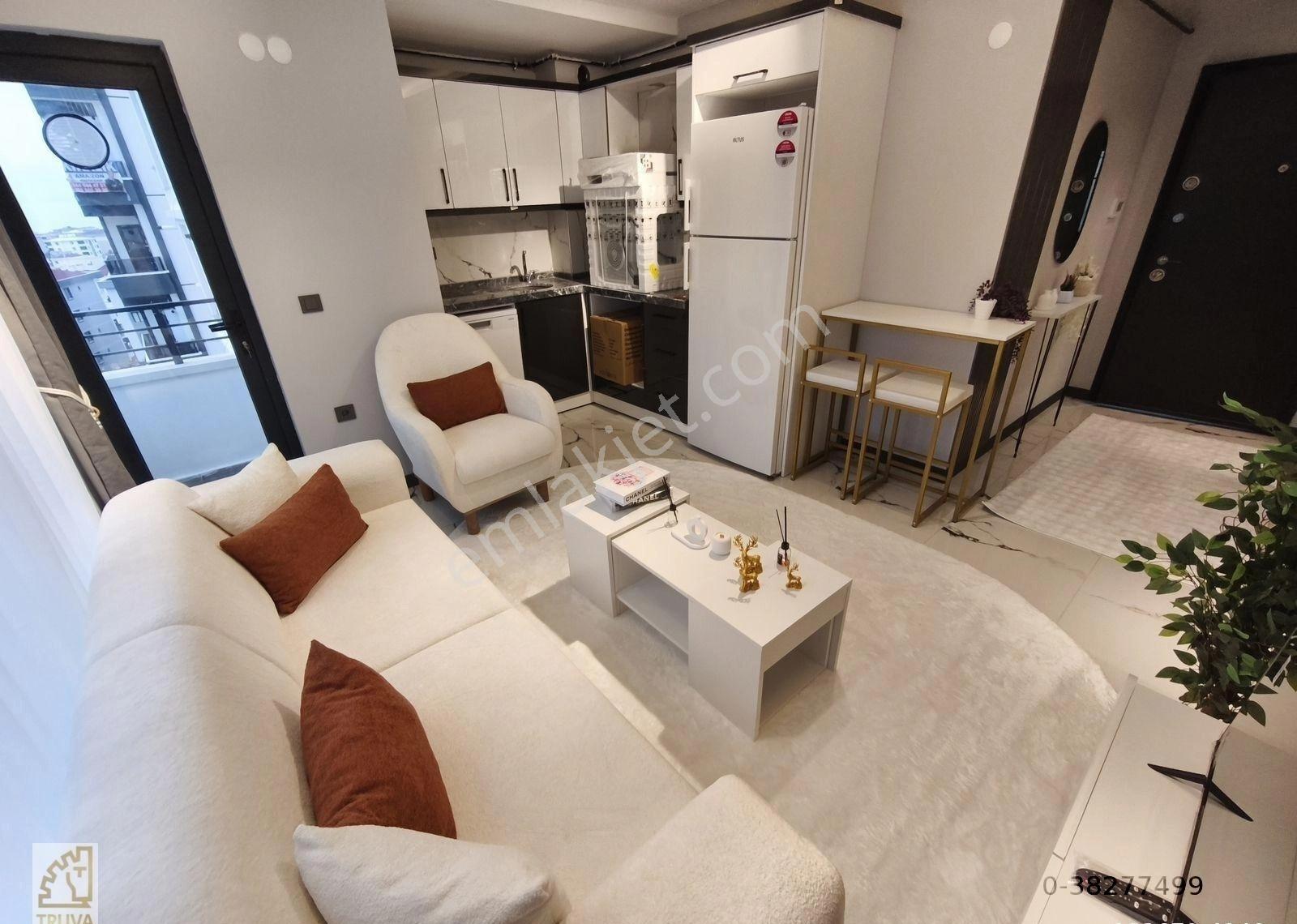 Truva/nazım Demirci'den Sıfır Eşyalı Satılık 1+1 Lüks Daire