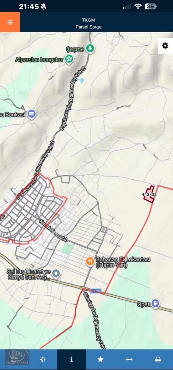Ülgen İnş Silivri Değirmenköy 305 M Arsa - Görsel 2