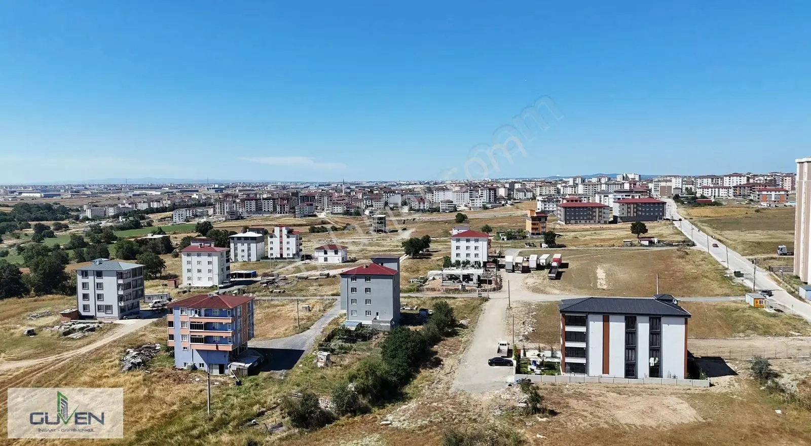 Çerkezköy Kızılpınar'da 408m² Tel İle Çevrili Tek Tapu Arsa !!!! - Görsel 8