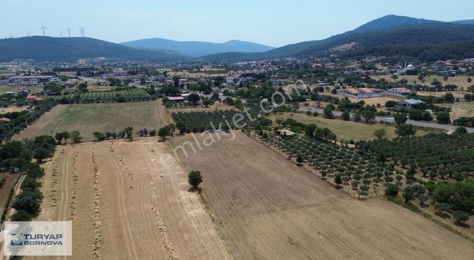 Urla Uzunkuyu'da Anayola 180 M. Mesafede Satılık 6.082 M2 Tarla