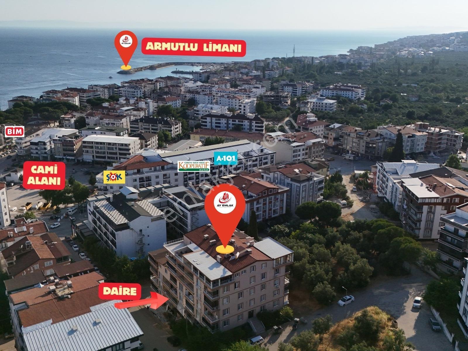 Ay Emlak'tan İskele Merkezde Asansörlü 2+1 Daire