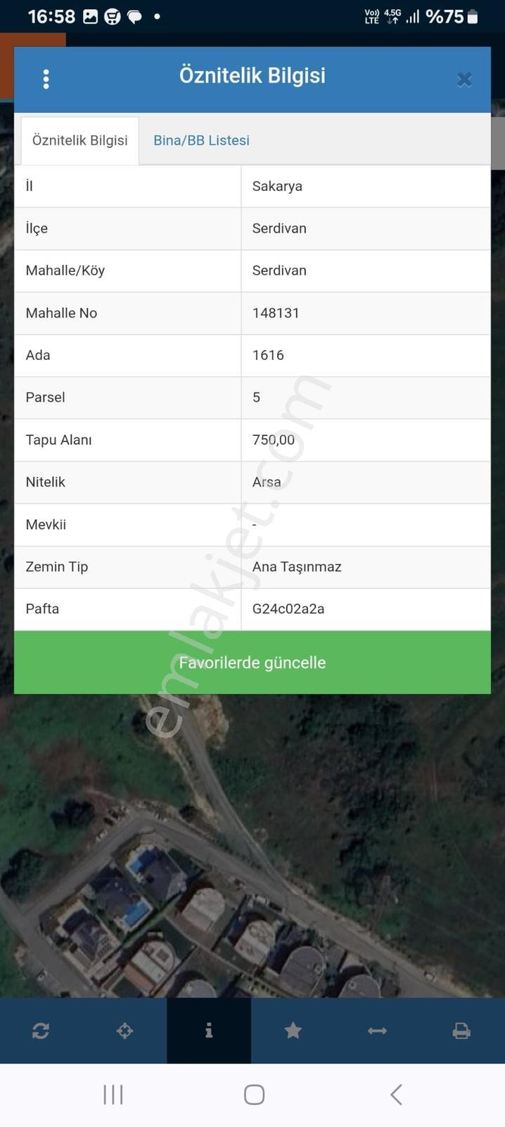 Serdivan Esentepe'de Sapanca Gölü Manzaralı 750 M² Satılık Arsa - Görsel 20