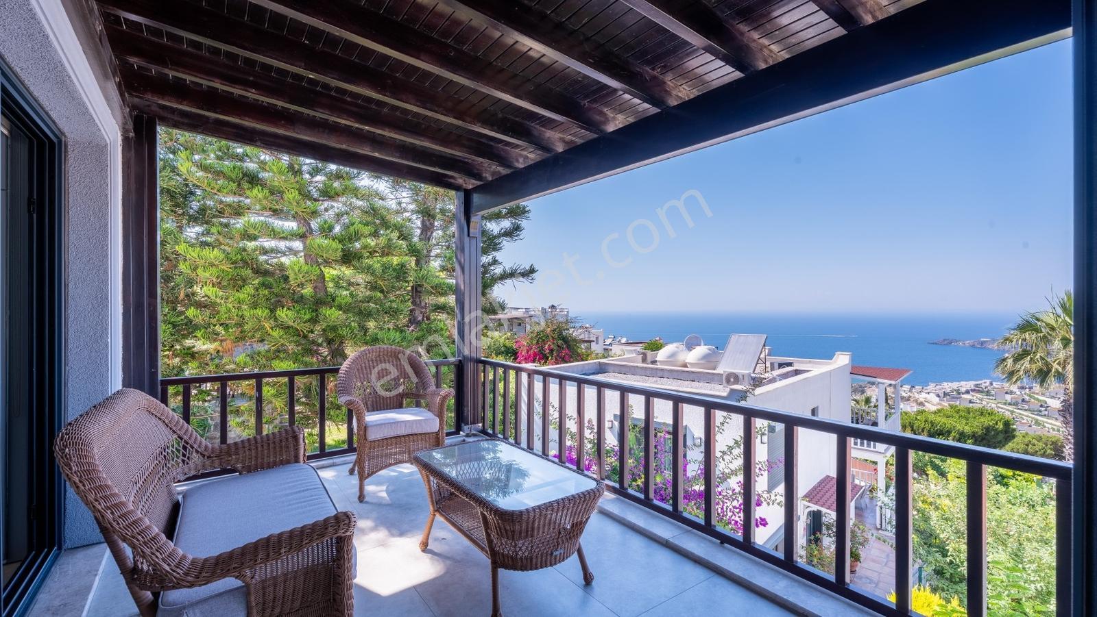 Bodrum Yalıkavak Deniz Manzaralı Plajlı Sitede Satılık Villa - Görsel 21