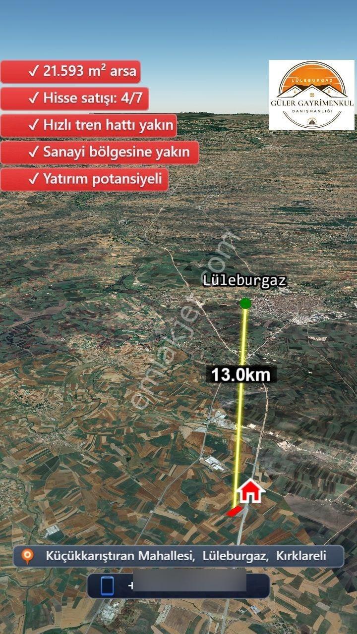 Lüleburgaz Küçük Karıştıranda Satılık Tarla - Görsel 8