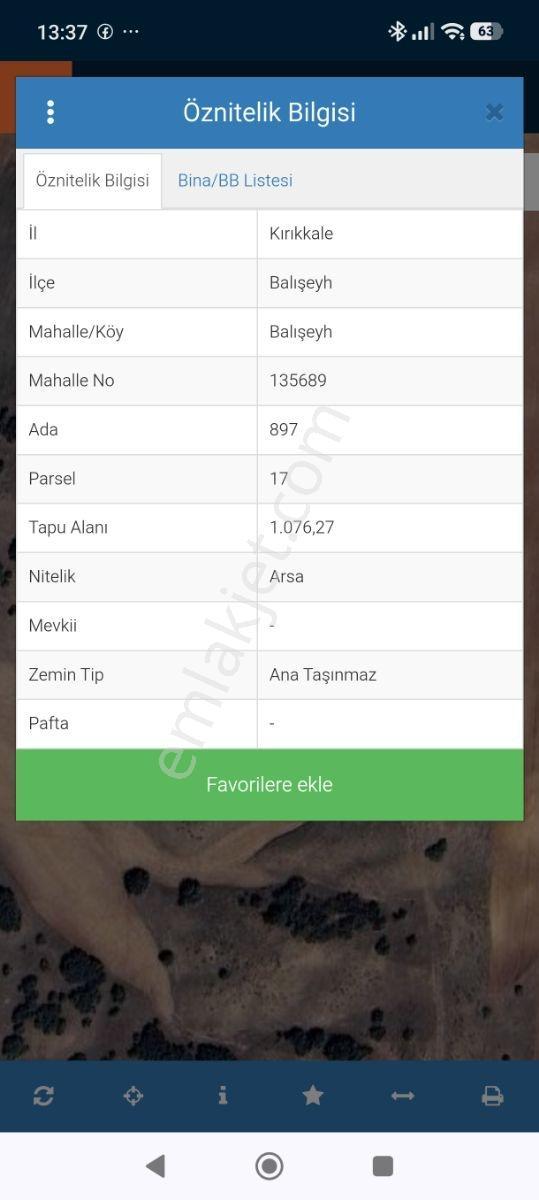 Kırıkkale Balışeyh'te Ticari İmarlı Arsa - Görsel 2