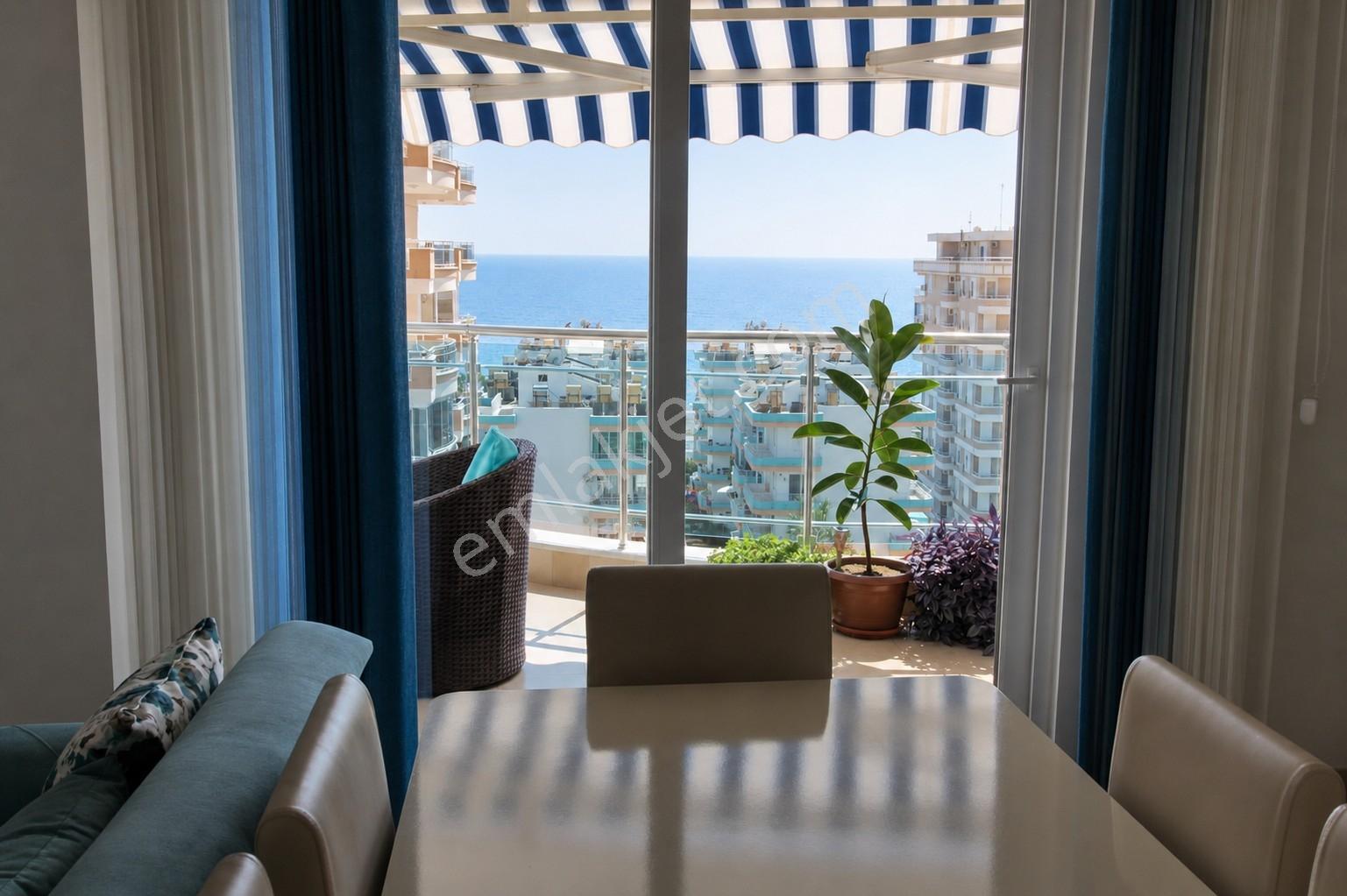 Alanya Mahmutlar 2+1 130m2 Full Deniz Ve Şehir Manzaralı Kelepir - Görsel 23