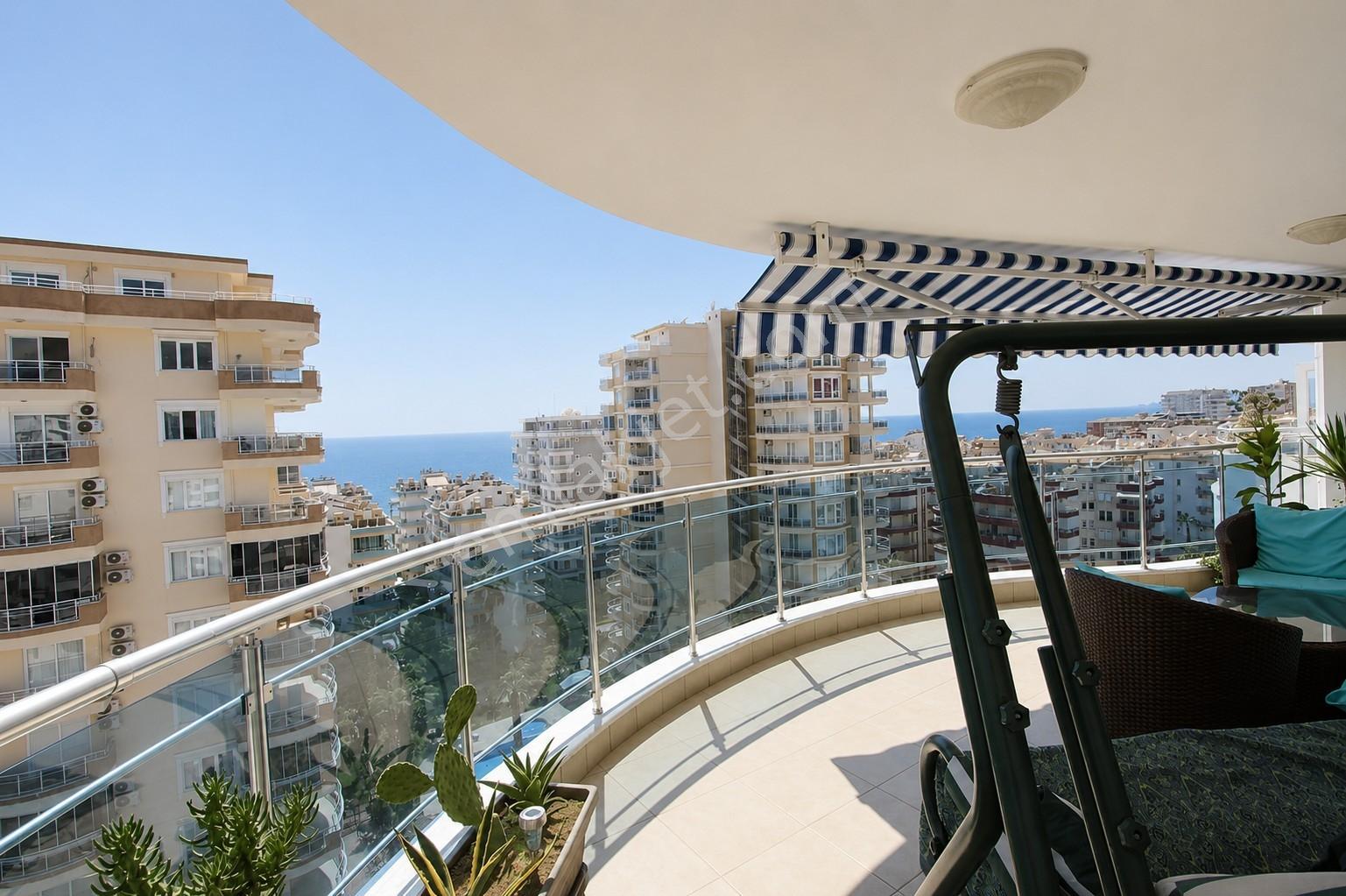Alanya Mahmutlar 2+1 130m2 Full Deniz Ve Şehir Manzaralı Kelepir - Görsel 18
