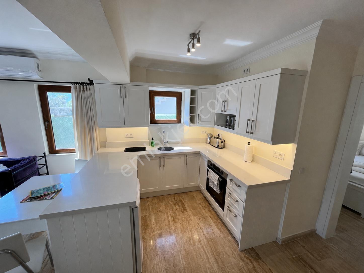 Kalkan Ortaalanda Full Eşyalı, Yenilenmiş 1+1 Havuzlu Daire - Görsel 11