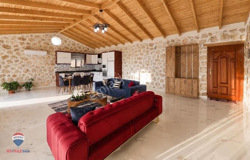180 Antalya Kaşta Satılık Bağ Bahçe 2villa Havuz Ve Müstakil Ev - Görsel 18