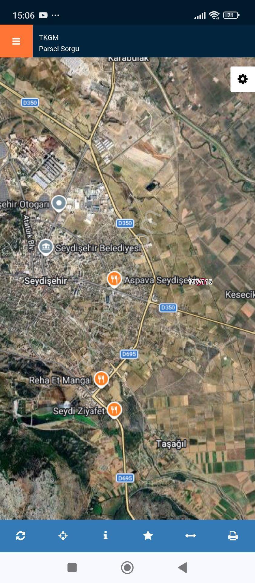 Konya Seydişehir Kızılcalar Mah.merkeze Yakın Tarla - Görsel 2