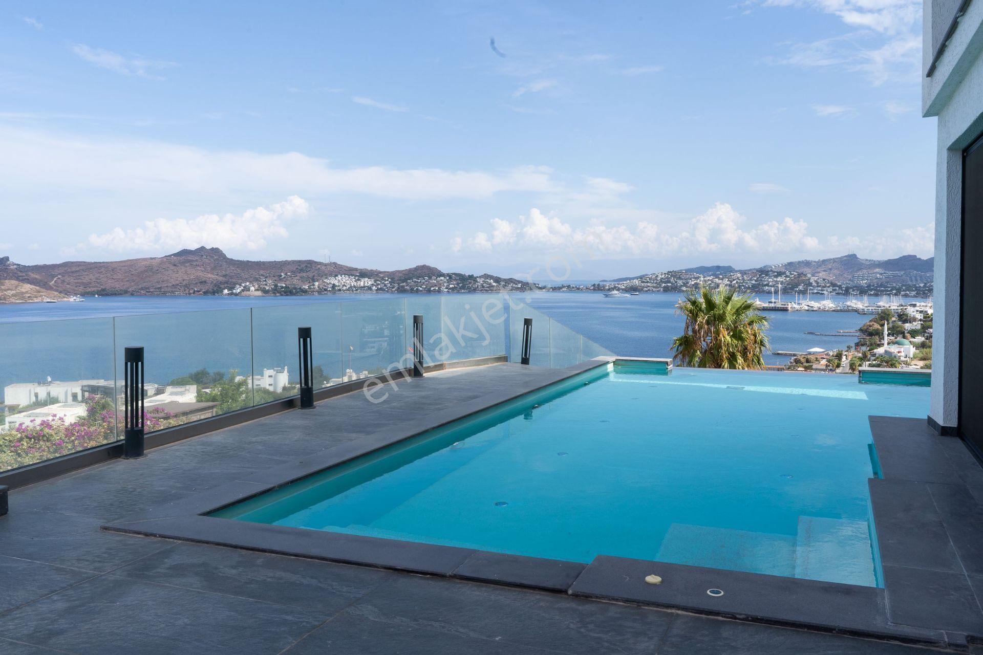 Bodrum Geriş'te Panoramik Deniz Manzaralı 4+2 Satılık Villa - Görsel 8