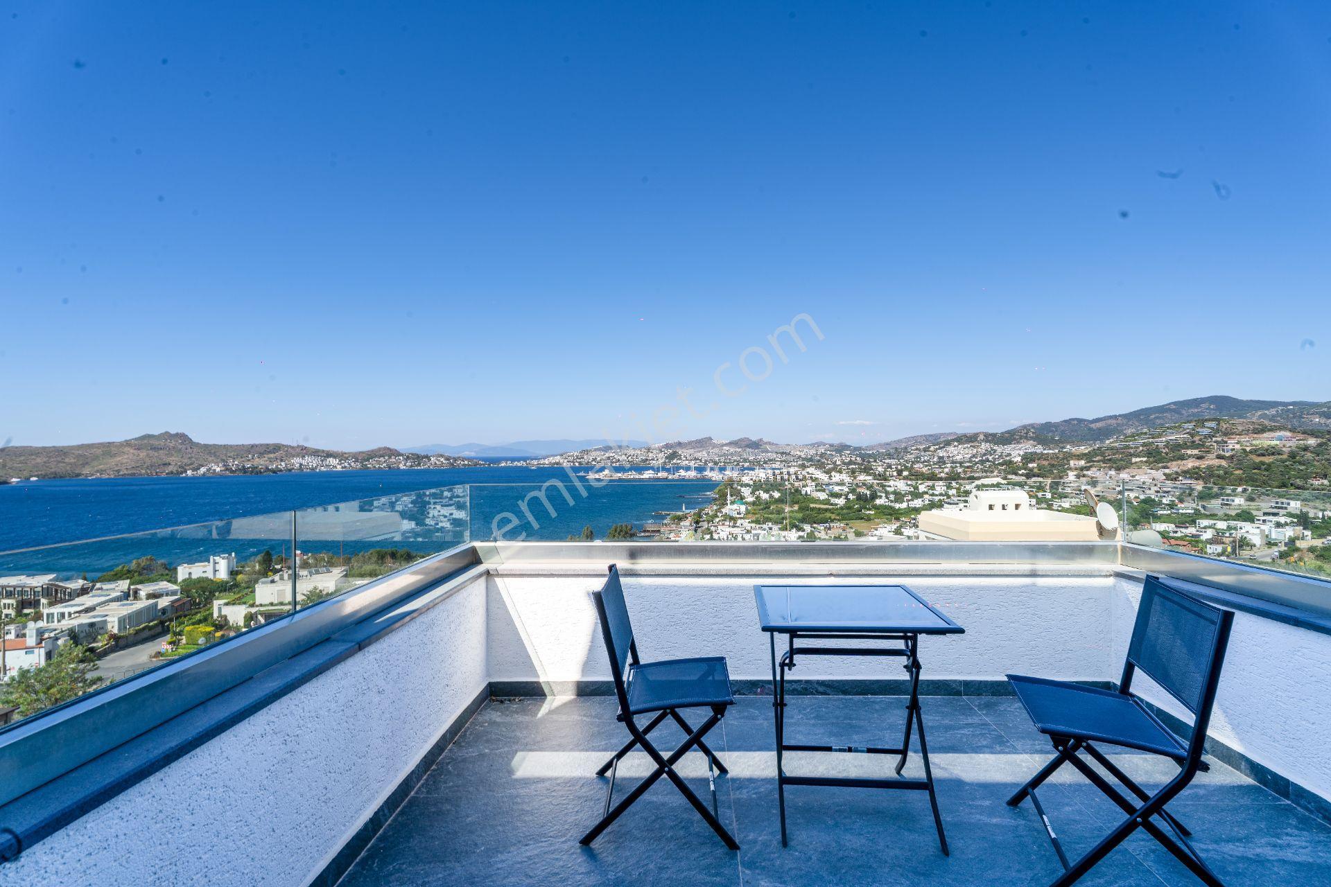 Bodrum Geriş'te Panoramik Deniz Manzaralı 4+2 Satılık Villa - Görsel 27