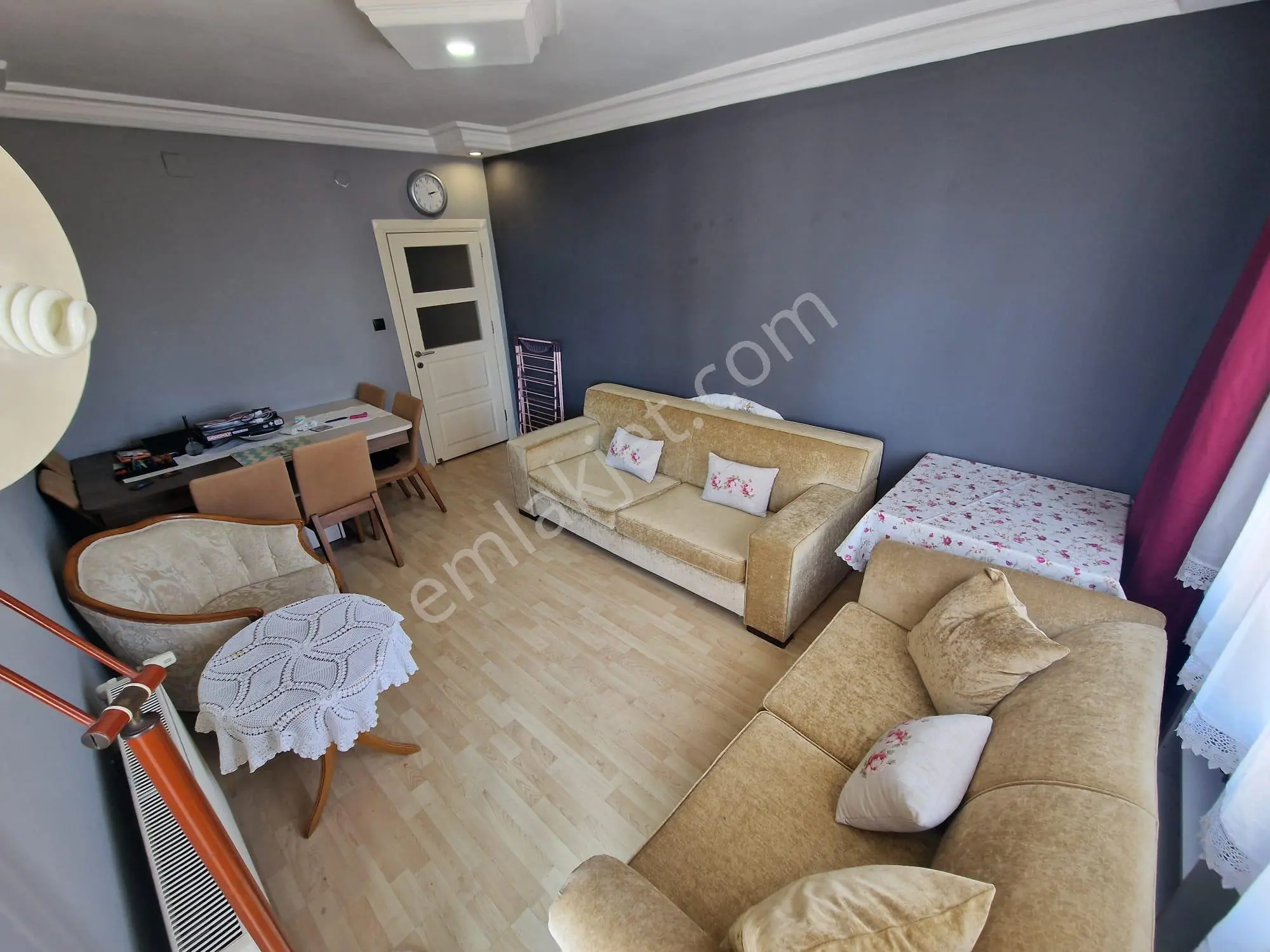 4+1güzelyalı Kap.mutfak 3banyo 3wc 240m2 Gdb Cephe 2balkon Site İçi Sosyete Pazarı Civ.az Hasarlı - Görsel 24