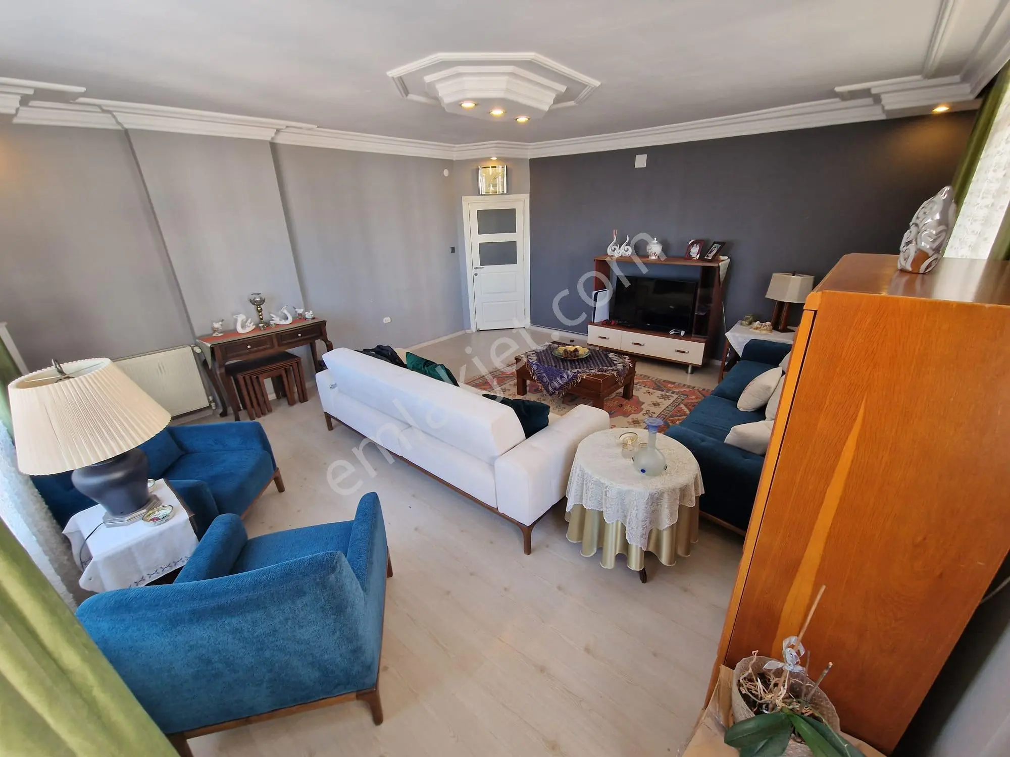 4+1güzelyalı Kap.mutfak 3banyo 3wc 240m2 Gdb Cephe 2balkon Site İçi Sosyete Pazarı Civ.az Hasarlı - Görsel 5