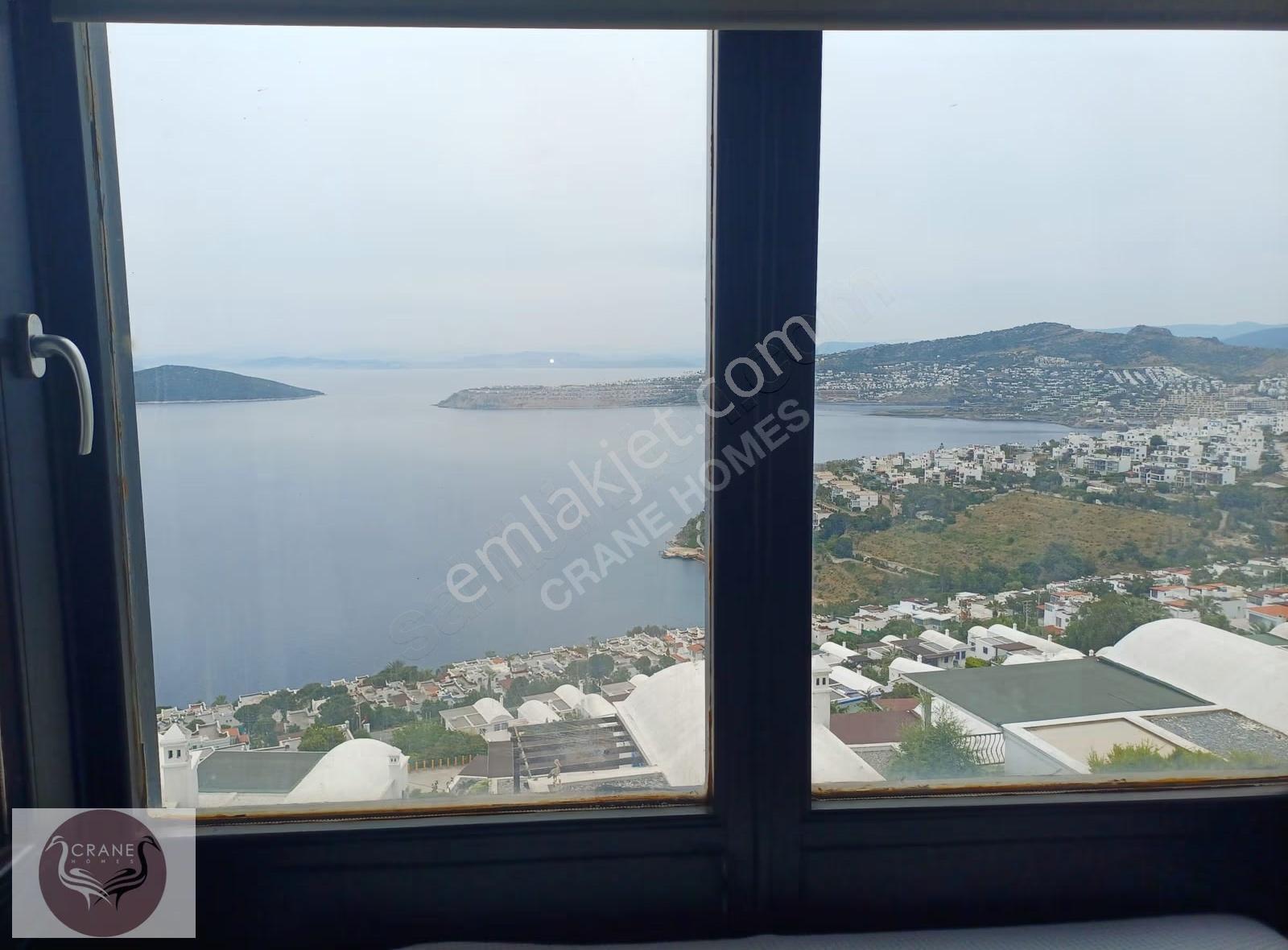 Gündoğan Heredot Sitesinde Full Manzara Plajlı Bahçeli Havuzlu - Görsel 4