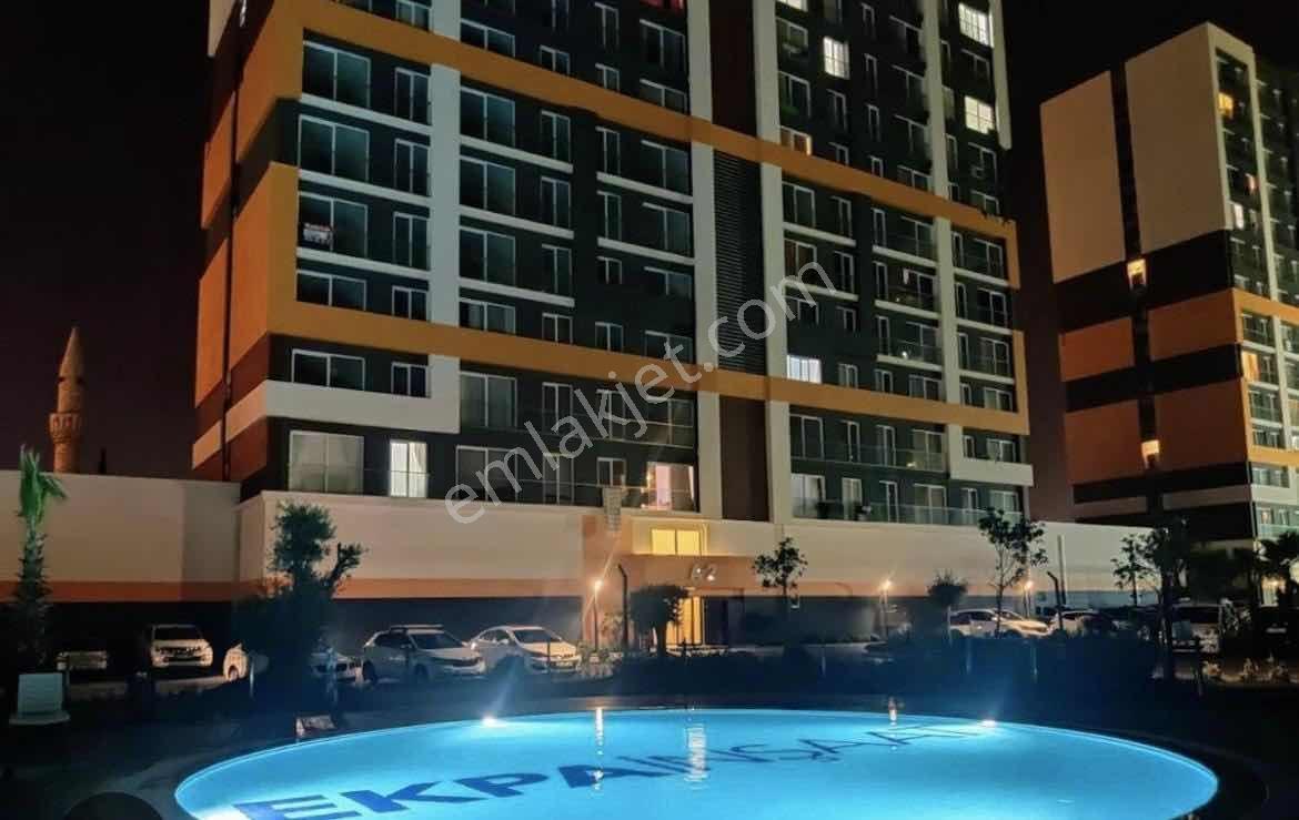 Antalya Ekpa 1207 Sitesinde Havuzlu Sitede 1+1 Eşyalı Daire - Görsel 3