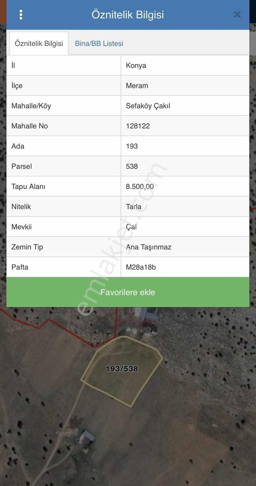 Sefaköy De 8500mt Tek Tapu Meraya Cepheli Hayvancılıga Uygun Yer - Görsel 7