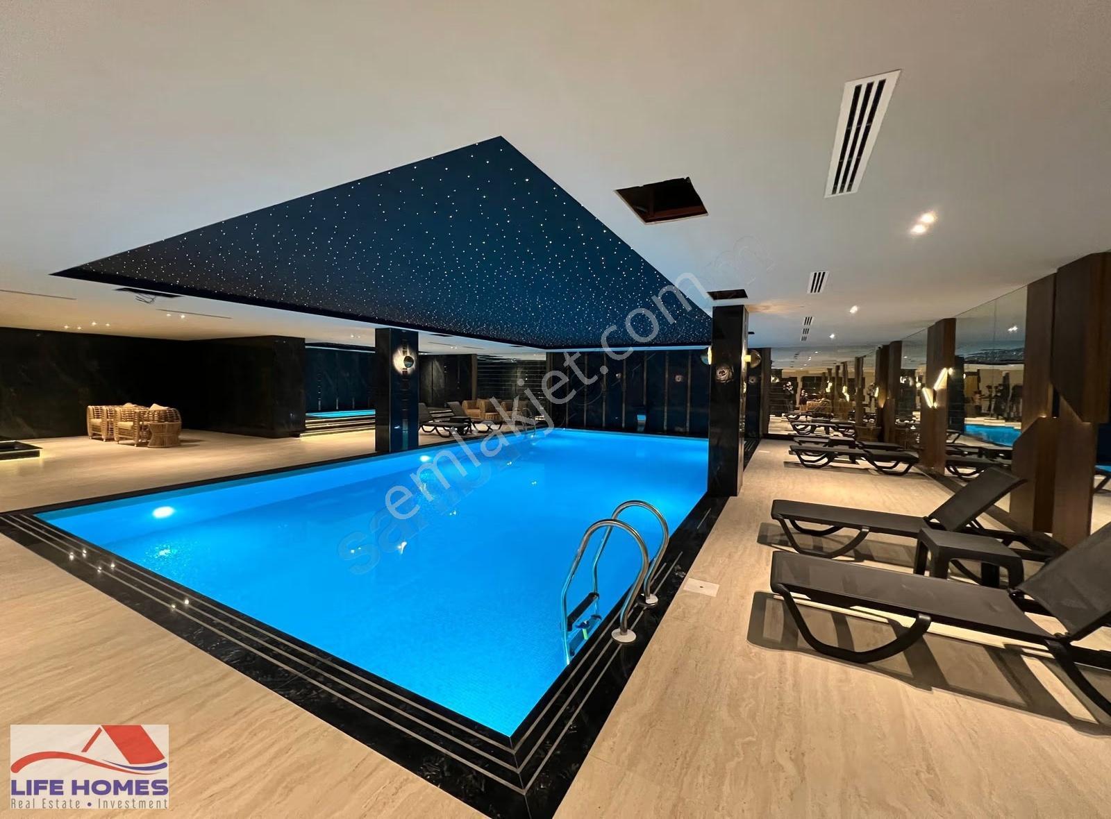 Alanya Tosmur'da Deniz Sıfır, Eşyalı 1+1 Kiralık Daire - Görsel 9
