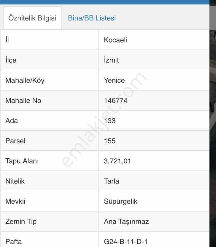 Remax Design İzmit Yenice Mahallesi 3721 M2 Satılık Tarla - Görsel 15
