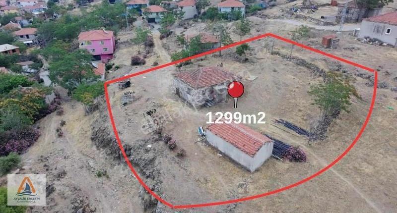 Ayvalık Çakmak Mah 1299m2 Arsa +müstakil Ev