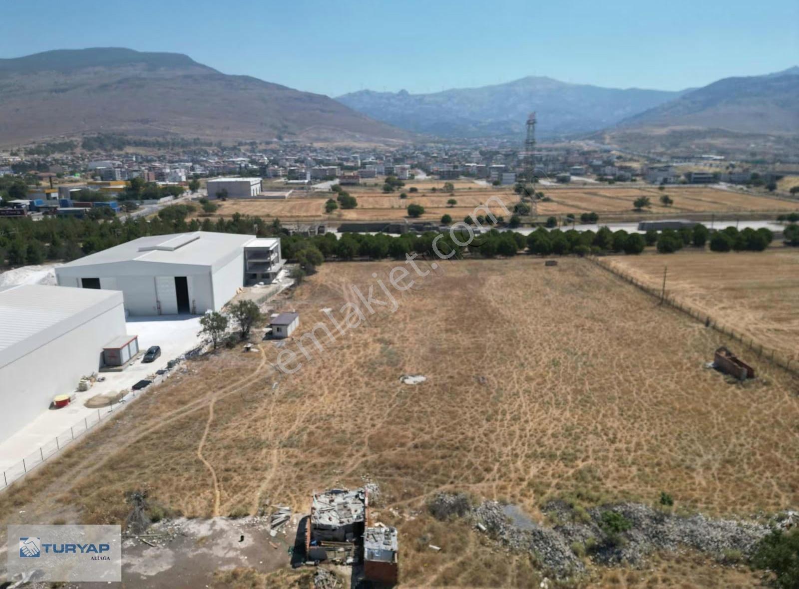 Aliağa Helvacıda Depolama Alanına Uygun Sanayi İmar.arsa