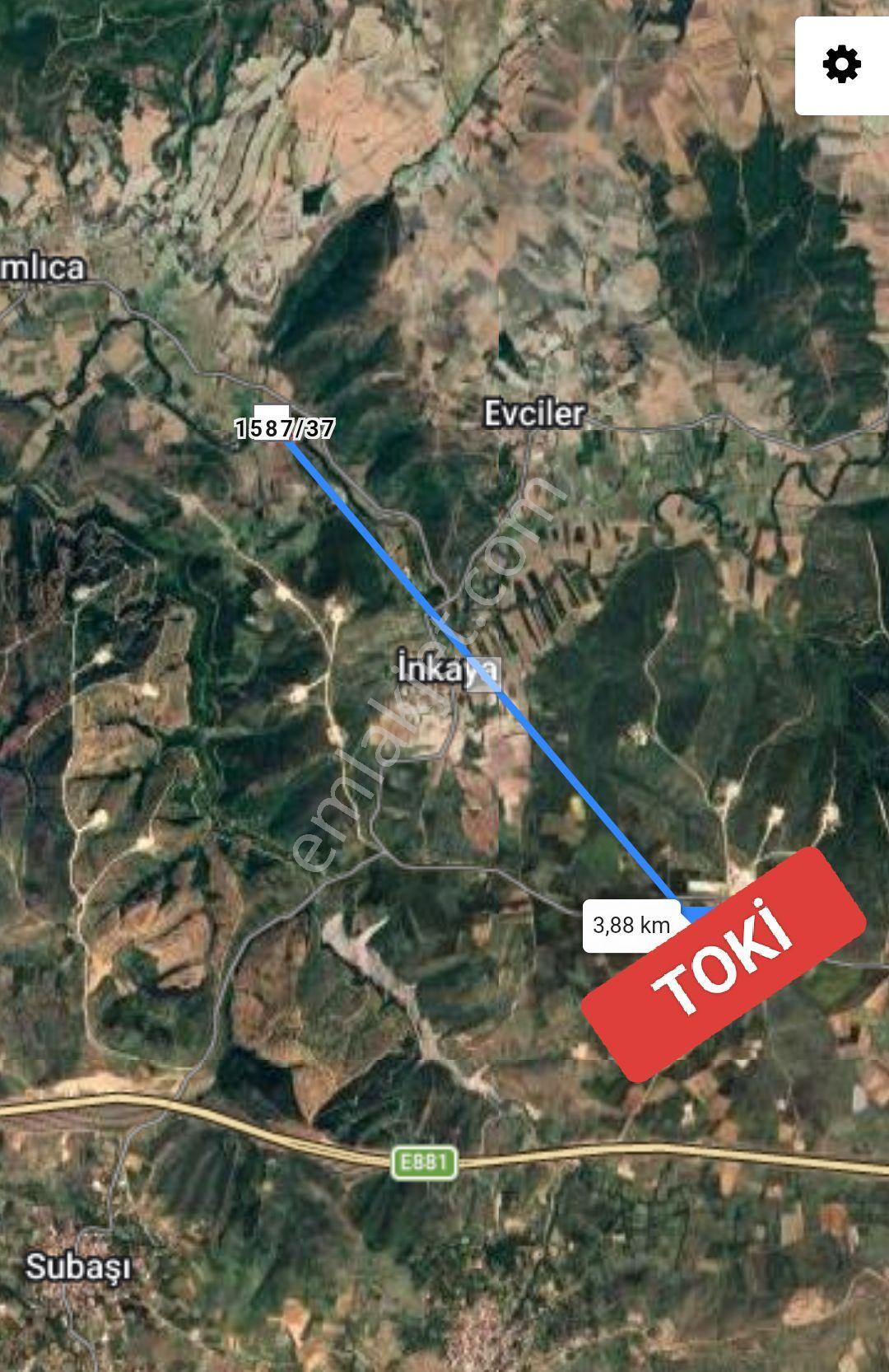 Acil Karacabey İnkaya Sanayi Ve Toki'ye Yakın Yolu Suyu Olan Müstakil Tarla (579 Metre Kare) Satılık - Görsel 2